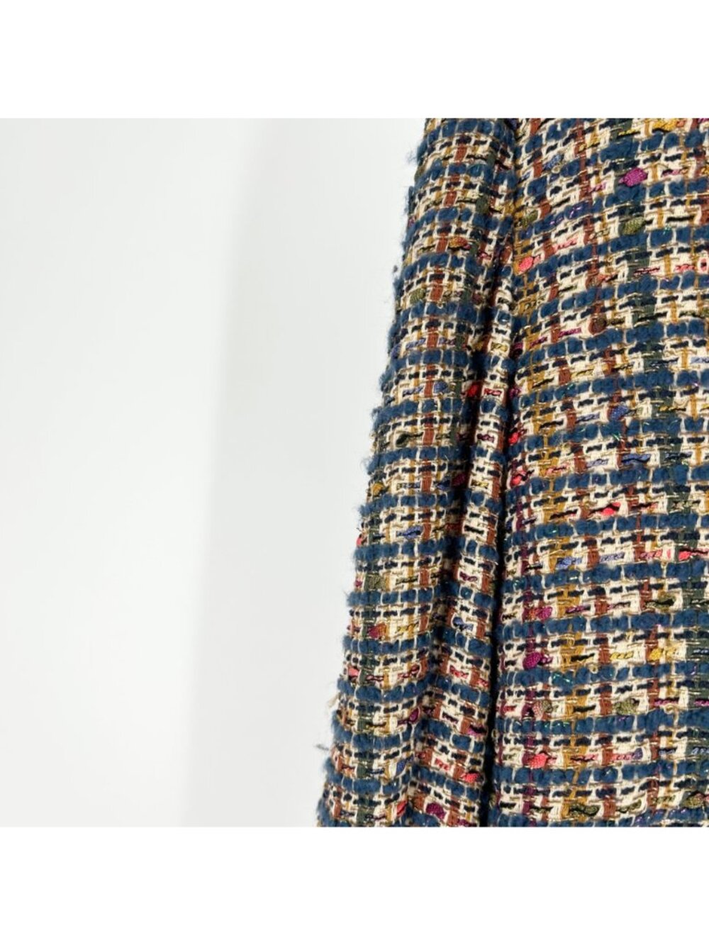 NWT Veronica Beard Lars Jacket in Camel/Blue Multi - Picture 13 of 13